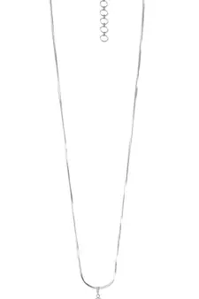 Silver cubic zirconia pendants