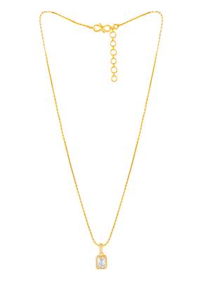 Gold cubic zirconia pendants 5