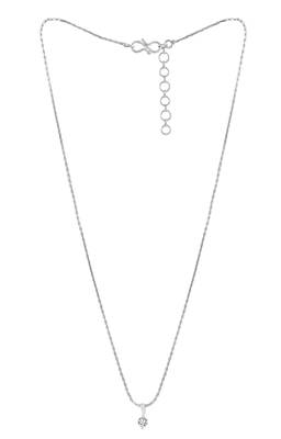 Silver cubic zirconia pendants 3