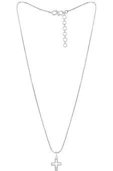 Silver cubic zirconia pendants
