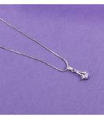 Silver cubic zirconia pendants