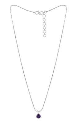Silver cubic zirconia pendants 3