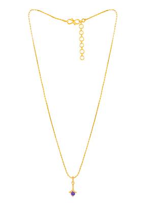 Gold cubic zirconia pendants 3