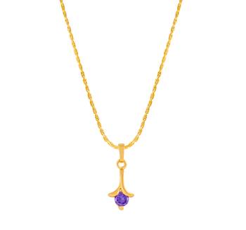 Gold cubic zirconia pendants 5
