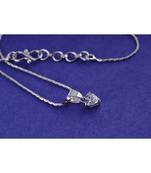 Silver cubic zirconia pendants