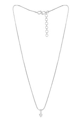 Silver cubic zirconia pendants 3