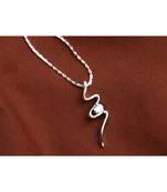 Silver cubic zirconia pendants