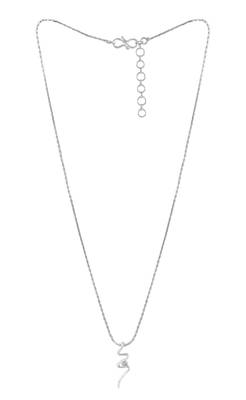 Silver cubic zirconia pendants 3