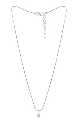 Silver cubic zirconia pendants 3