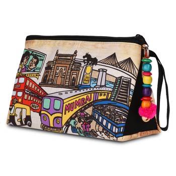 All things sundar multicolour women's pouch P07-167 1