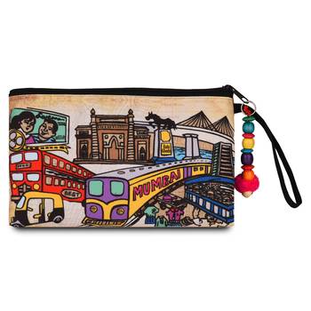 All things sundar multicolour women's pouch P07-167 3