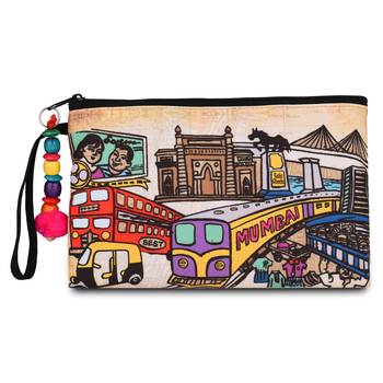 All things sundar multicolour women's pouch P07-167 4