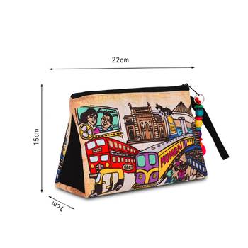 All things sundar multicolour women's pouch P07-167 5
