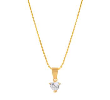Gold cubic zirconia pendants 5