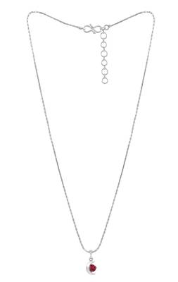 Silver cubic zirconia pendants 3