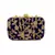 Shoptory India Women's Hand Embroidered Casual Partywear Clutch - Blue