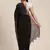 Black Plain Cotton Handloom Sarees With Blouse