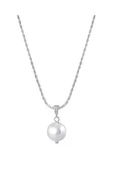 Silver cubic zirconia pendants