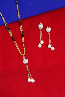 Black zircon   mangalsutra 3
