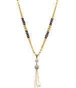 9blings Black zircon  mangalsutra
