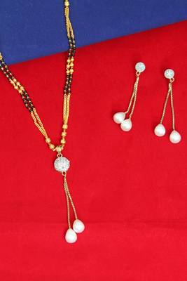 9blings Black zircon   mangalsutra 2