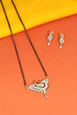 9blings Black zircon   mangalsutra 2