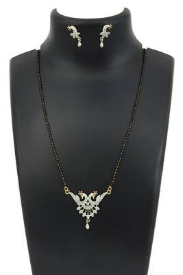 9blings Black zircon   mangalsutra 2