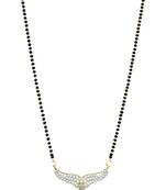 Black zircon   mangalsutra