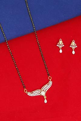 Black zircon   mangalsutra 3