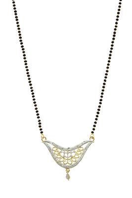 9blings Black zircon   mangalsutra 1