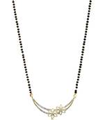  Black zircon   mangalsutra