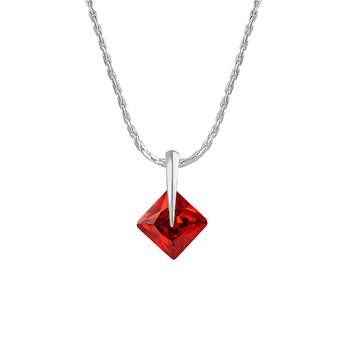 Silver cubic zirconia pendants 4