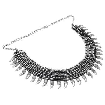 Silver zircon   necklaces 2