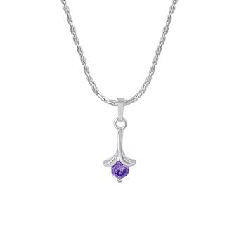 Silver cubic zirconia pendants 5