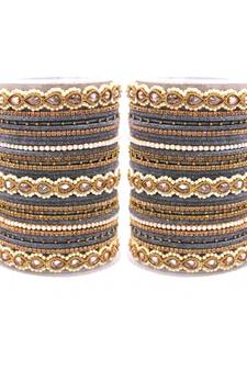 Grey bangles-and-bracelets