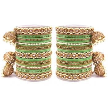 Green bangles-and-bracelets 1