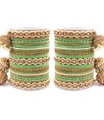 Green bangles-and-bracelets
