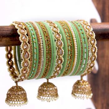 Green bangles-and-bracelets 2