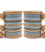 Blue bangles-and-bracelets