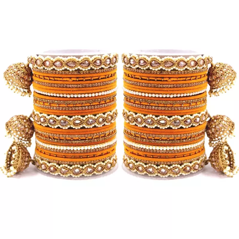 Yellow bangles-and-bracelets