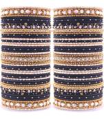 Black bangles-and-bracelets