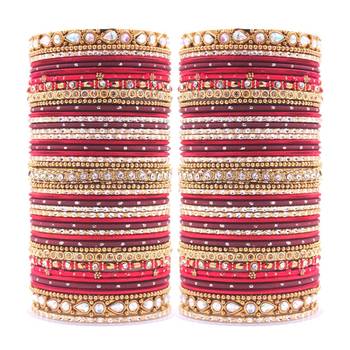 Red bangles-and-bracelets 1