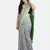 Grey Melange Plain Work Khadi Cotton Handloom Saree With Blouse