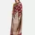 Maroon Woven Banarasi Silk Saree With Blouse