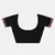 Black embroidered georgette saree with blouse