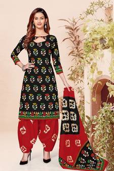 black cotton dress