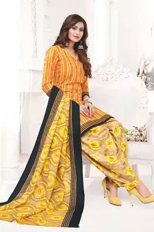 yellow cotton dress