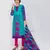 blue cotton dress
