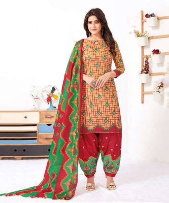 multicolor cotton dress 1