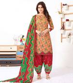 multicolor cotton dress